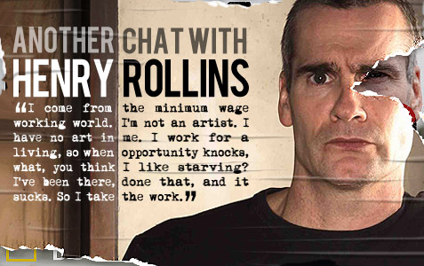 Interview with Henry Rollins
