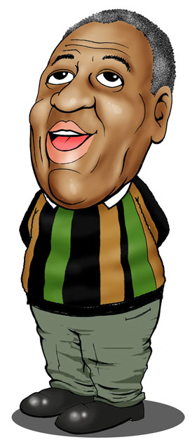bill cosby caricature