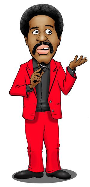 richard pryor caricature