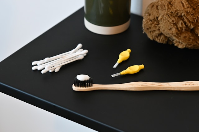 toothbrush on a table