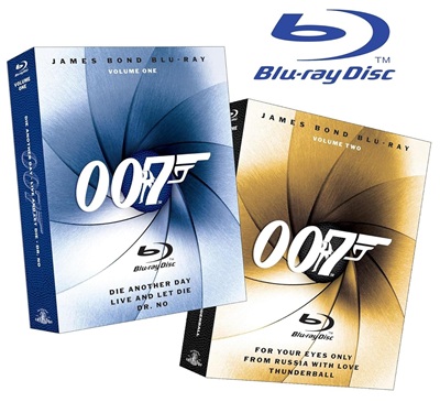 James Bond 007 DVD set