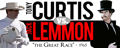 Tony Curtis vs. Jack Lemmon in The Great Race