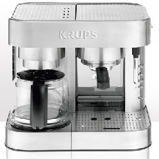 KRUPS 19-Bar Combination Espresso and Coffee Machine
