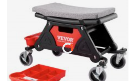 shop stool with wheels