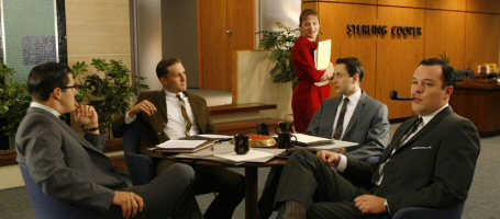 Mad Men team at the agency