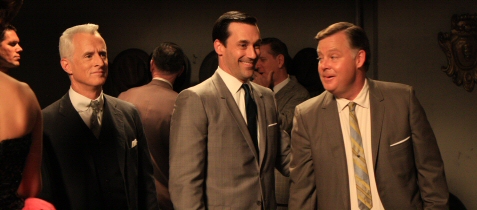 Mad Men season two - Roger Sterling and Don Draper and Freddy