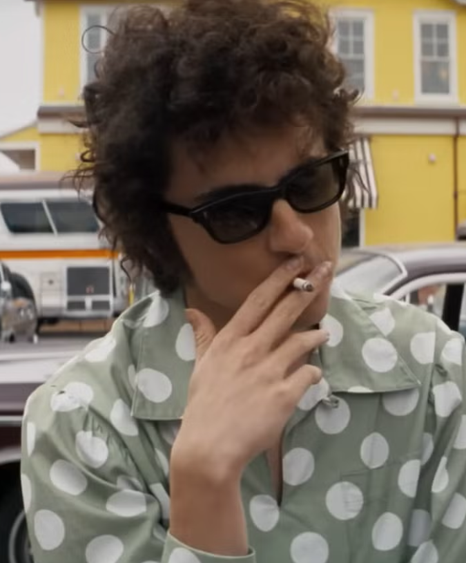 Timothée Chalamet in A Complete Unknown