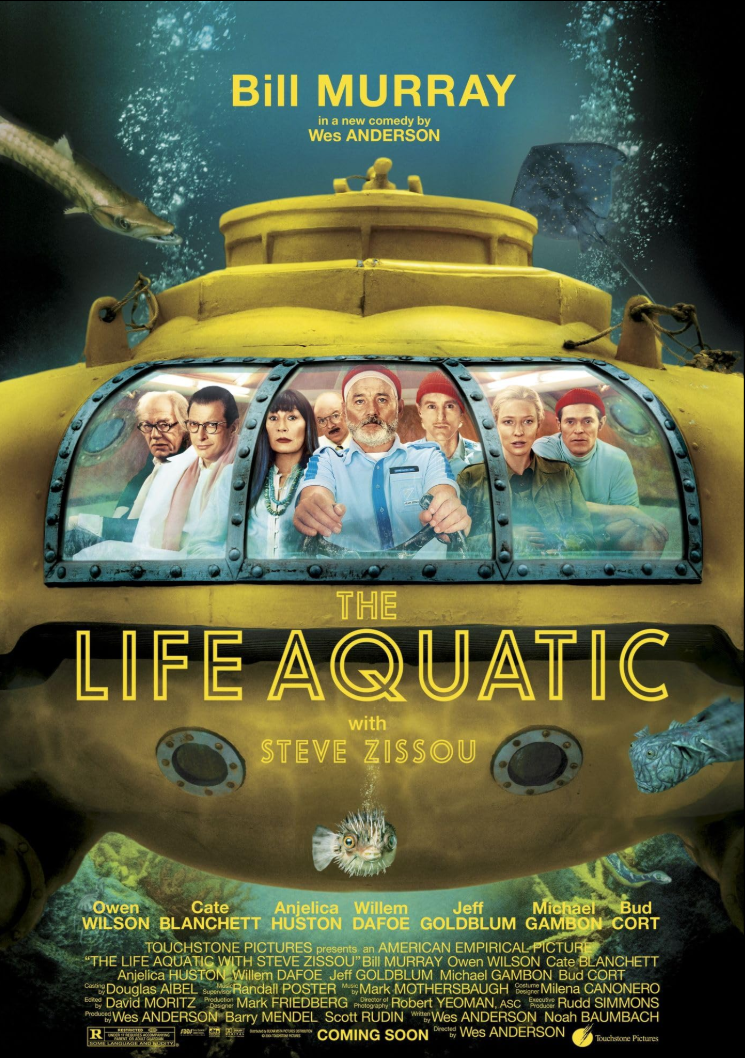 The Life Aquatic movie poster
