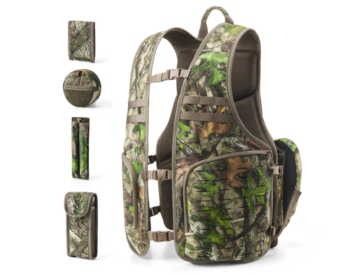 camo hunting vest