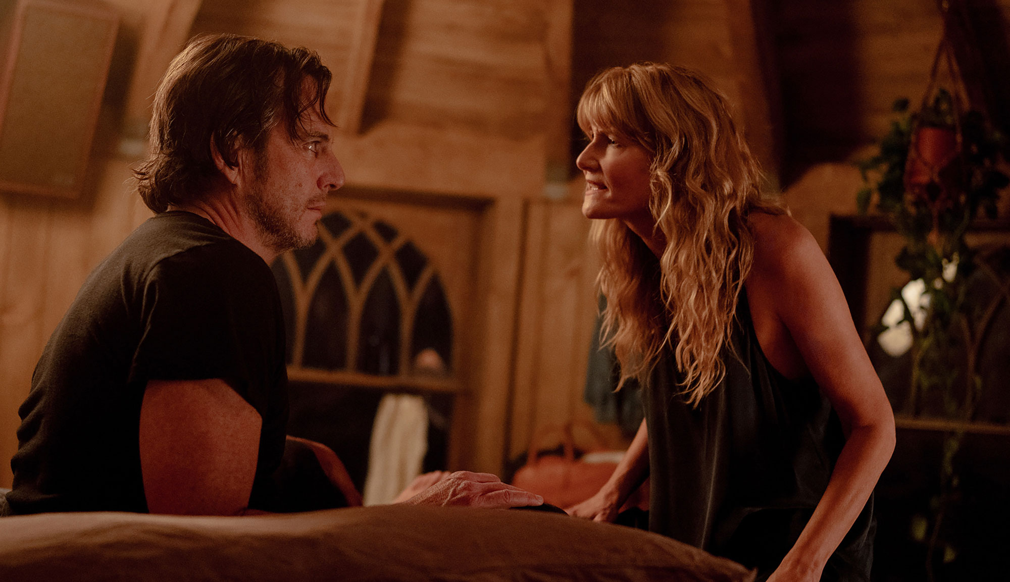 Will Arnett and Laura Dern in "Is This Thing On?"