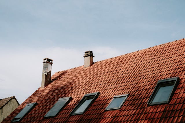 tiled roof