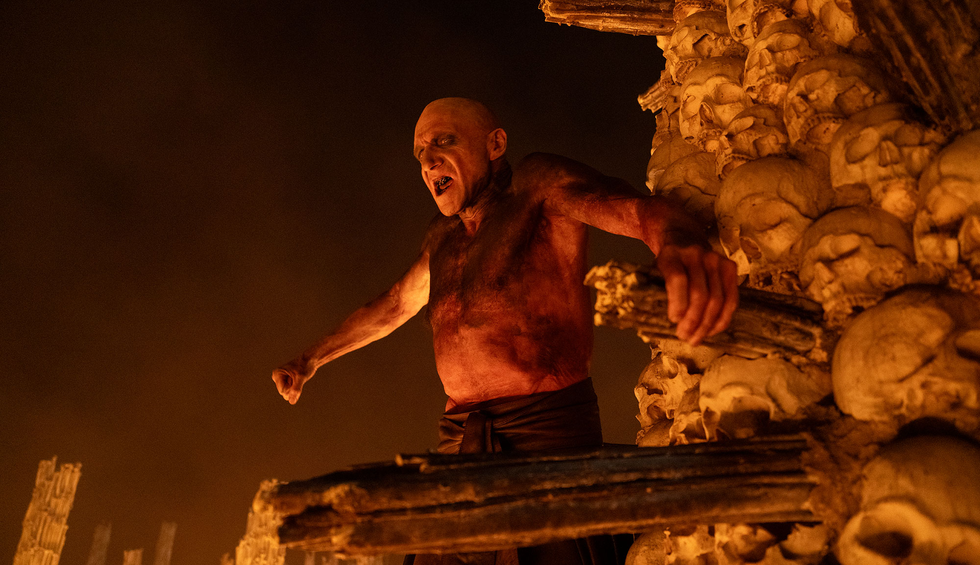 Ralph Fiennes in "The Bone Temple"