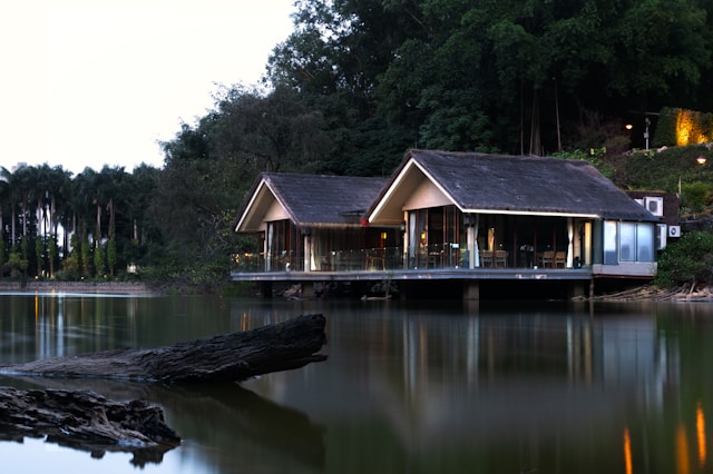 lakeside cottage