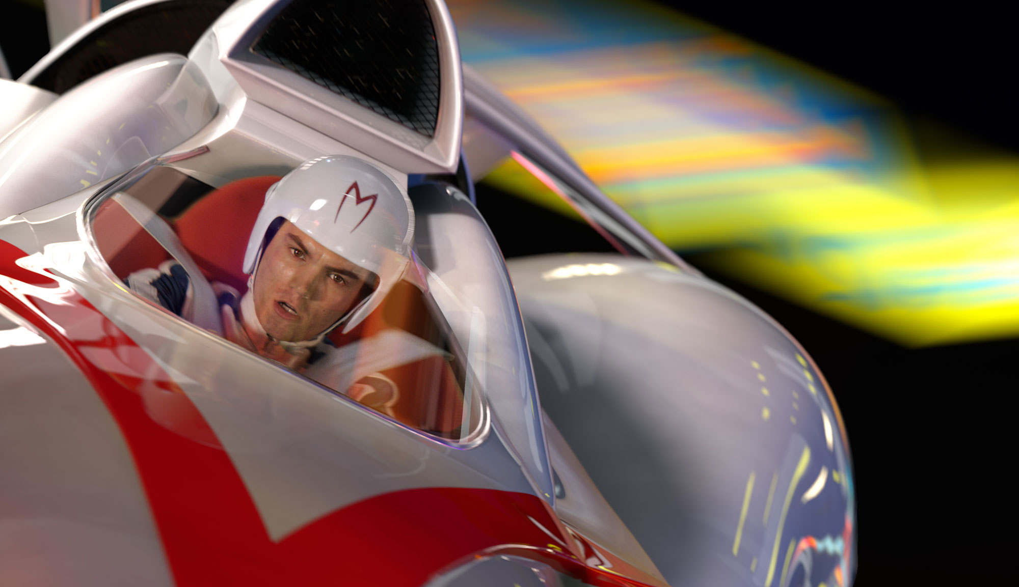 Emile Hirsch in "Speed Racer"