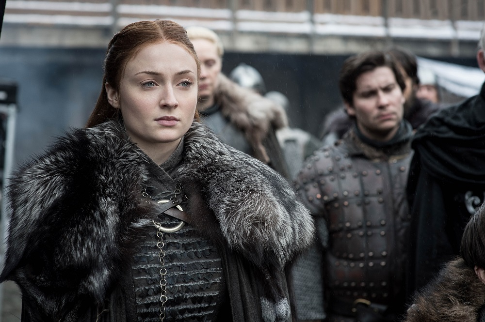 Season 8 GOT Sophie Turner HBO photo by Helen Sloan