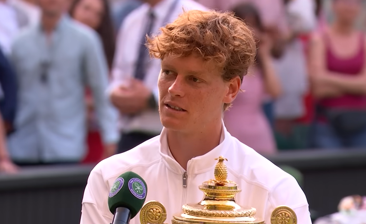 Sinner defeats Alcarez at Wimbledon 2025