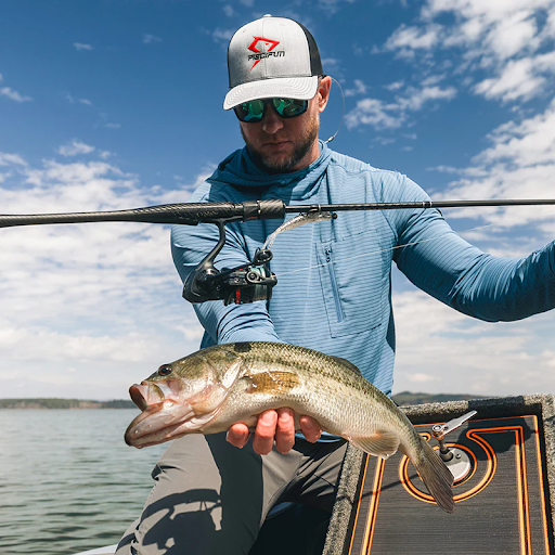 man holding fish