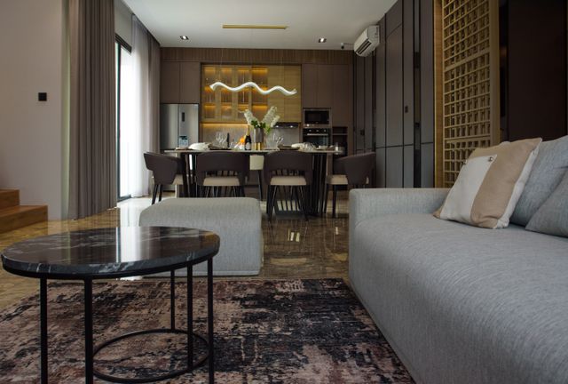 interior of luxury home