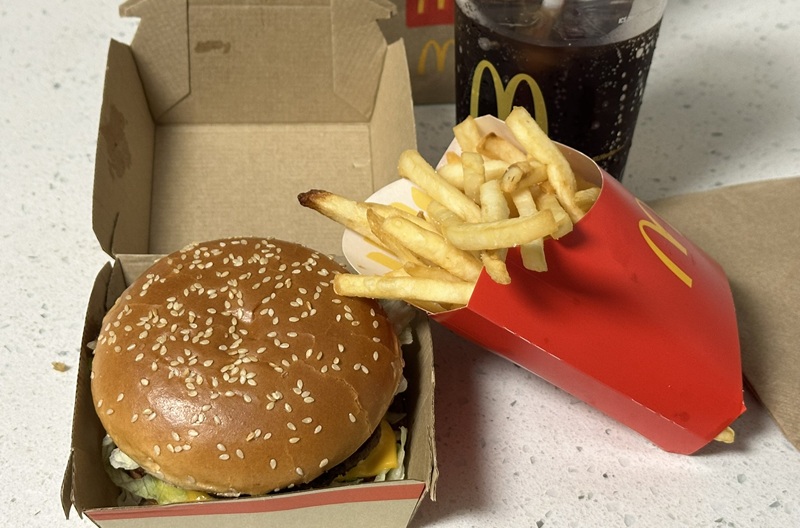 Big Mac meal from McDonalds 2026