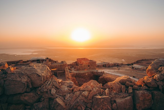 sunrise in Israel