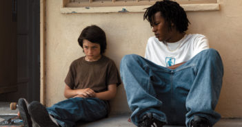 Sunny Suljic and Na-kel Smith in "Mid90s"