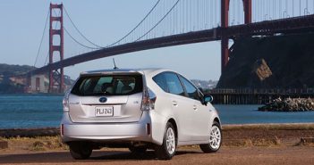 2012 Toyota Prius V rear view