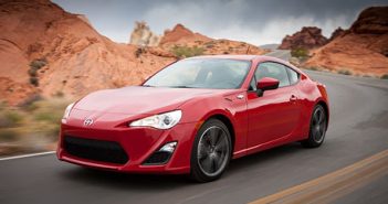 2013 Scion FR-S front angle view