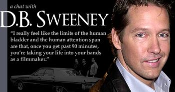 D.B. Sweeney interview header