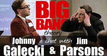 Johnny Galecki and Jim Parsons interview header