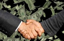 men shaking hands