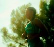 woman running