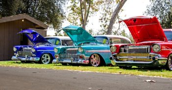 classic cars at car show
