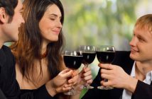 men and women at bar