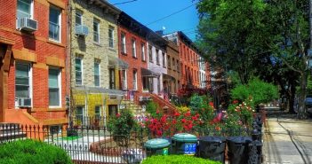 row houses in Brooklyn