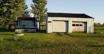 garage in rural area