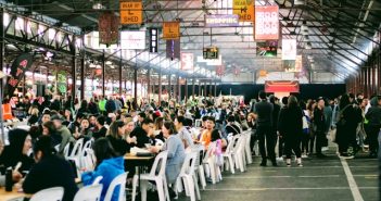 party with people sitting