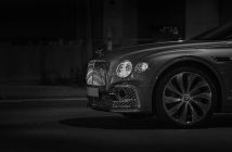 black and white side bew of mercedes benz luxury car