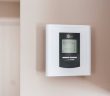 thermostat on wall