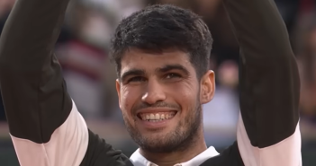 Carlos Alcaraz as 2025 winner of French Open