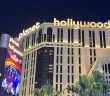 Planet Hollywood hotel and casino in Las Vegas at Night November 2025
