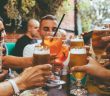 group of people drinking beer
