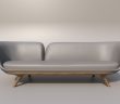 modern gray couch