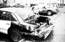 crashed car