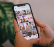 smartphone with tiktok