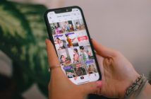 smartphone with tiktok
