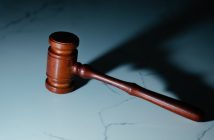 wooden gavel