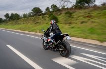 motorcycle on road