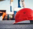 red hardhat