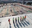 workers on construction site