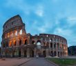 colosseum at dusk